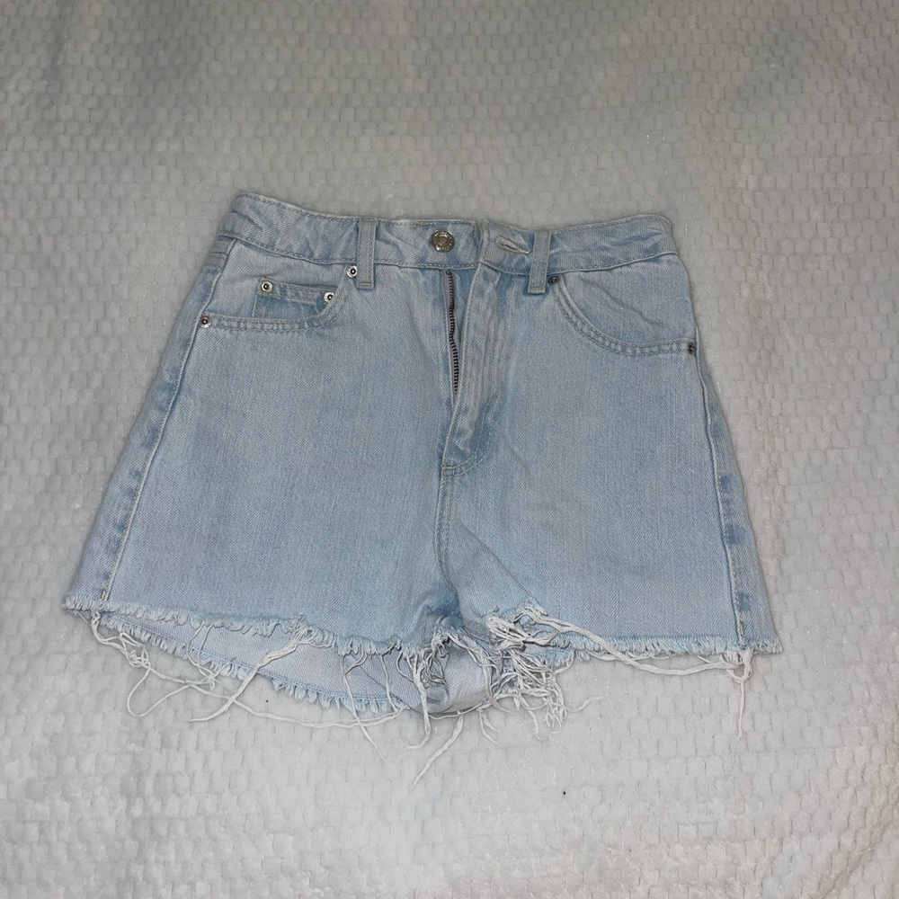 Topshop Mom Fit Jean shorts size 4